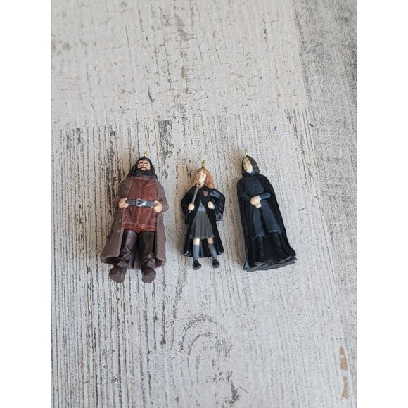 Hallmark Hermione Hagrid Snape Harry Potter miniature ornament Xmas - Picture 2 of 6